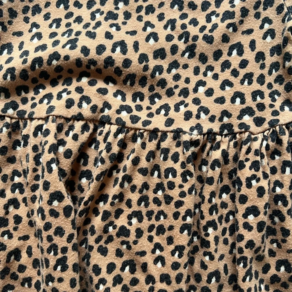 Gymboree Cheetah/Leopard Long Sleeve Dress - Size 2T